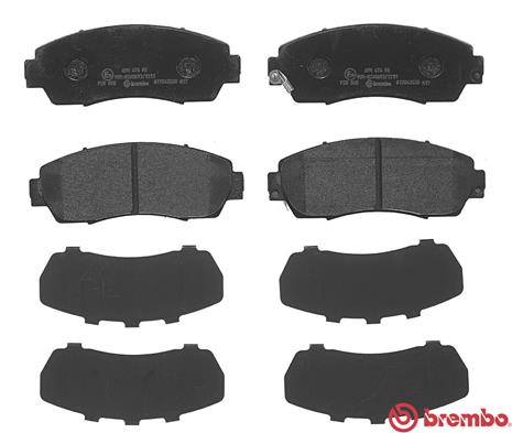 A.B.S. P 28 068 BREMBO Bremsbelagsatz, Scheibenbremse